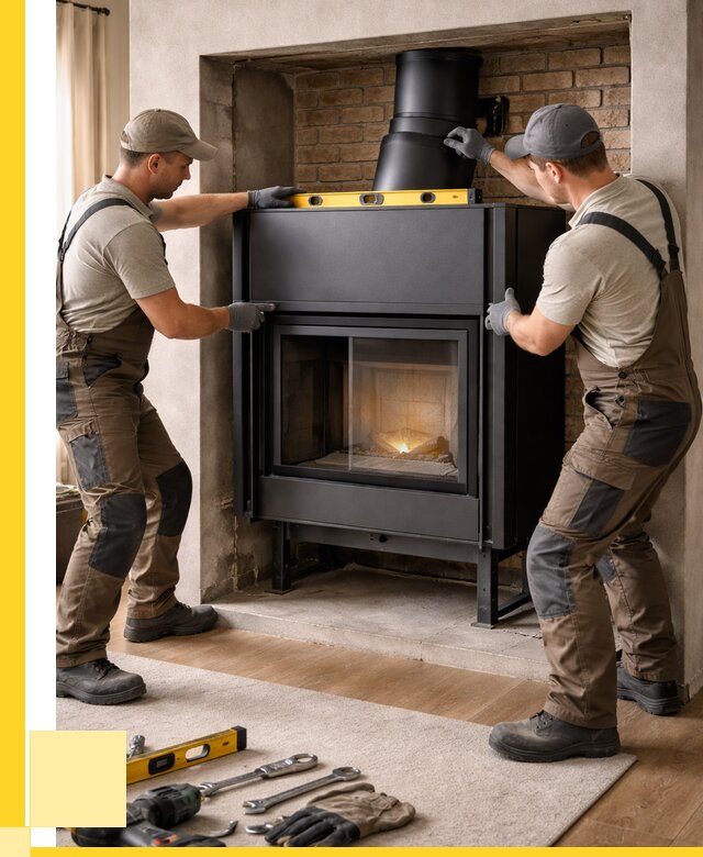 Установка каминных топок в Краснокаменске под ключ от 18398 р. | ЭриданКсн