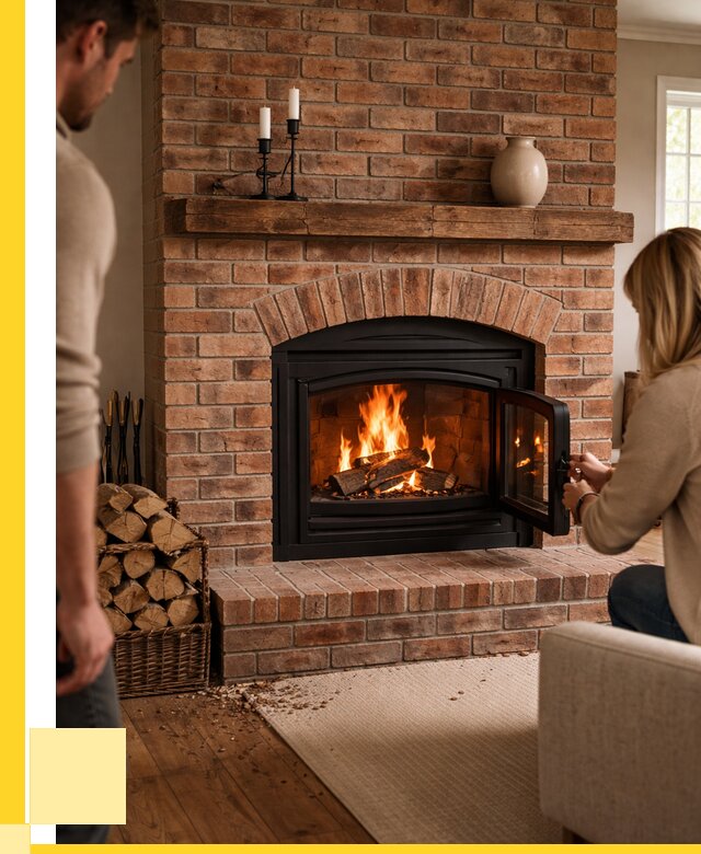 Кирпичные камины под ключ в Краснокаменске от 153315 р. | ЭриданКсн