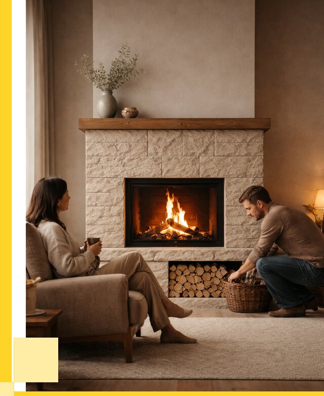 Камины для дома в Краснокаменске под ключ от 153315 р. | ЭриданКсн