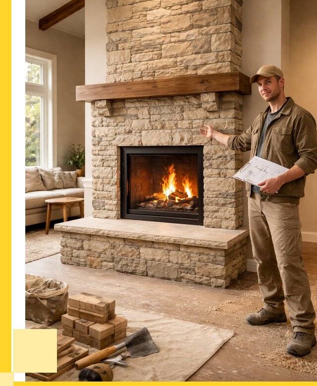 Камины под ключ в Краснокаменске от 183978 р. | ЭриданКсн — установка