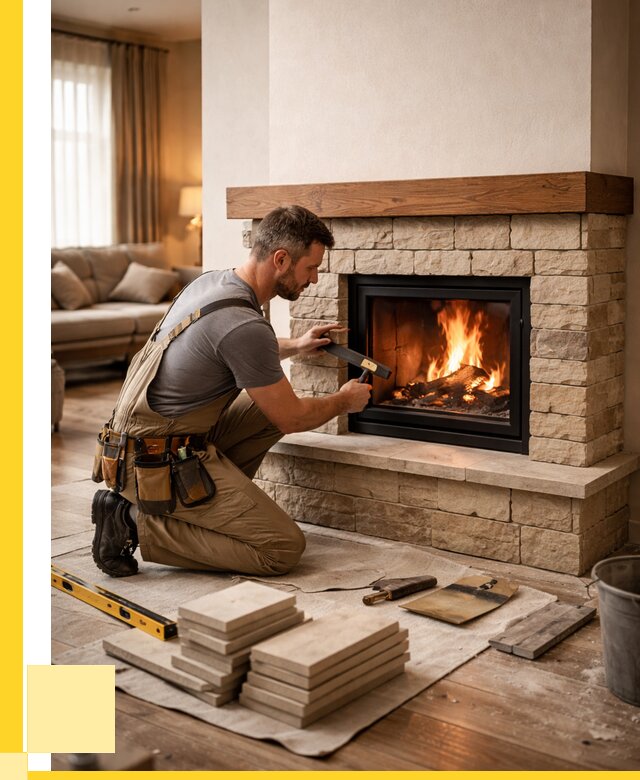 Строительство каминов в Краснокаменске от 153315 р., ЭриданКсн - под ключ