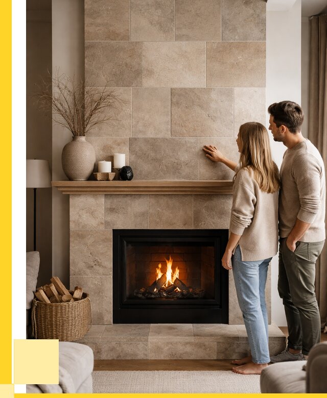 Облицовка каминов керамогранитом в Краснокаменске от 4599 р. | ЭриданКсн