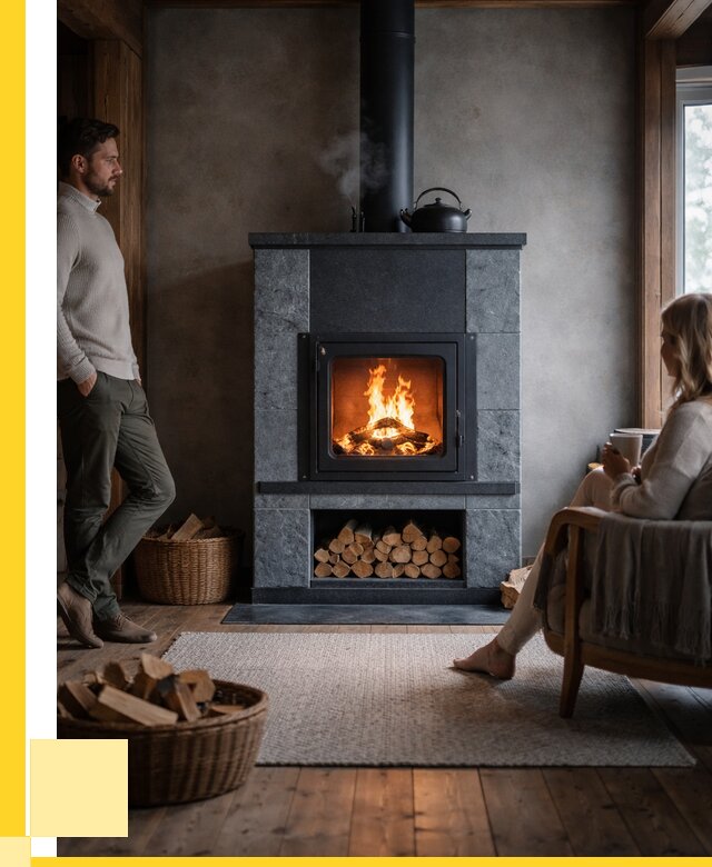 Каминопечи из кирпича в Краснокаменске под ключ от 122652 р., ЭриданКсн