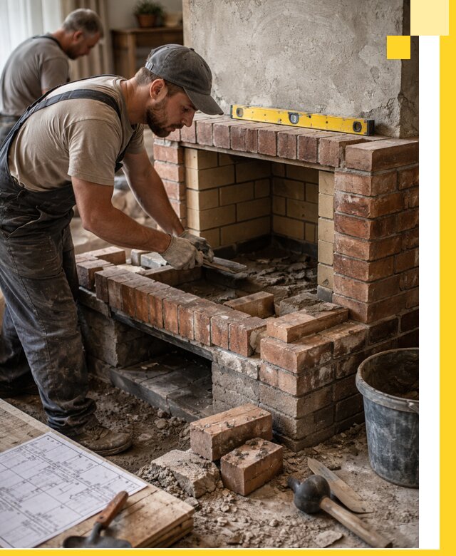 Изготовление и установка каминопечей под ключ в Краснокаменске