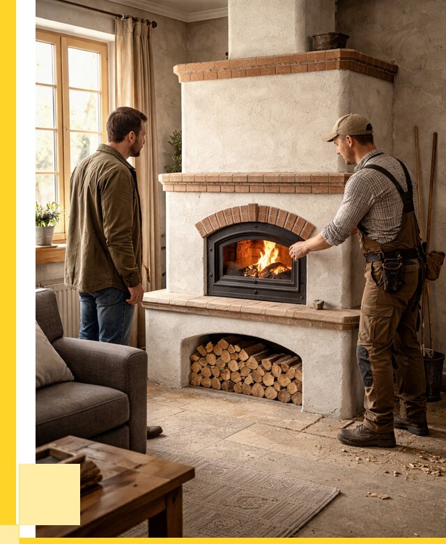 Печи камины в Краснокаменске: кирпичные, изразцовые от 61326 р. | ЭриданКсн