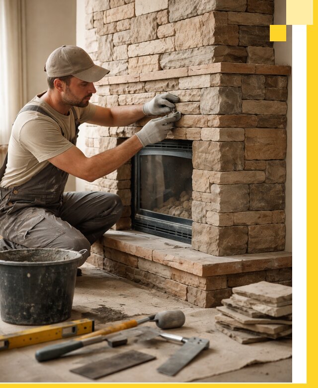 Проектирование и установка печей-каминов под ключ в Краснокаменске