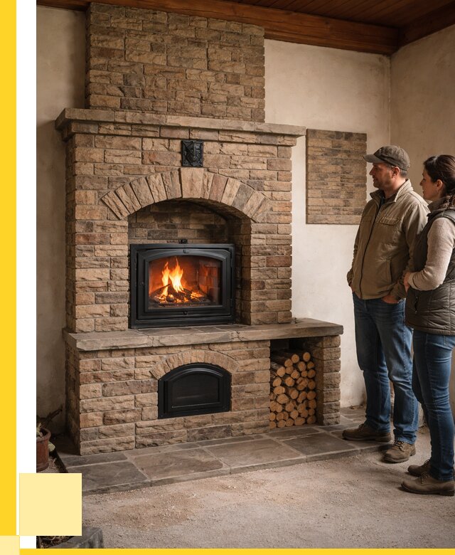 Кирпичная печь под ключ в Краснокаменске от 153315 р. | ЭриданКсн