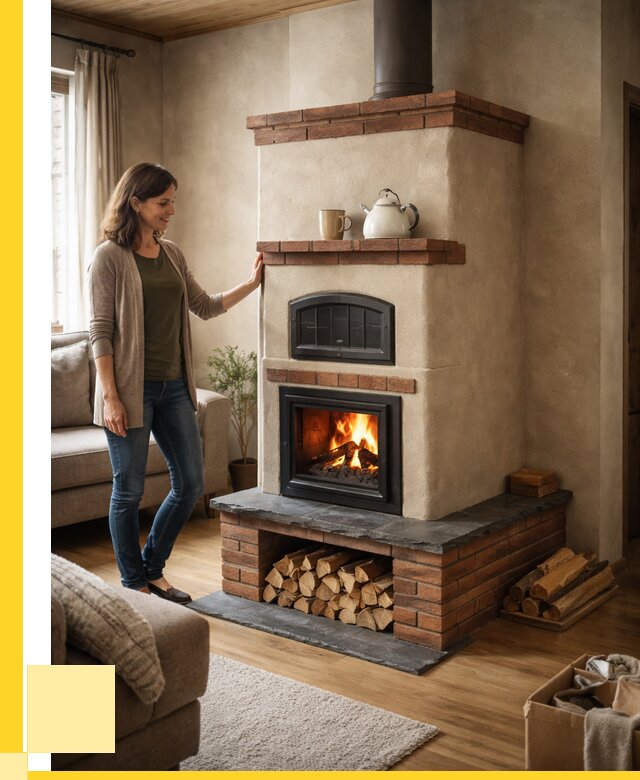 Печи шведки в Краснокаменске от 86879 р. | ЭриданКсн — печь шведка