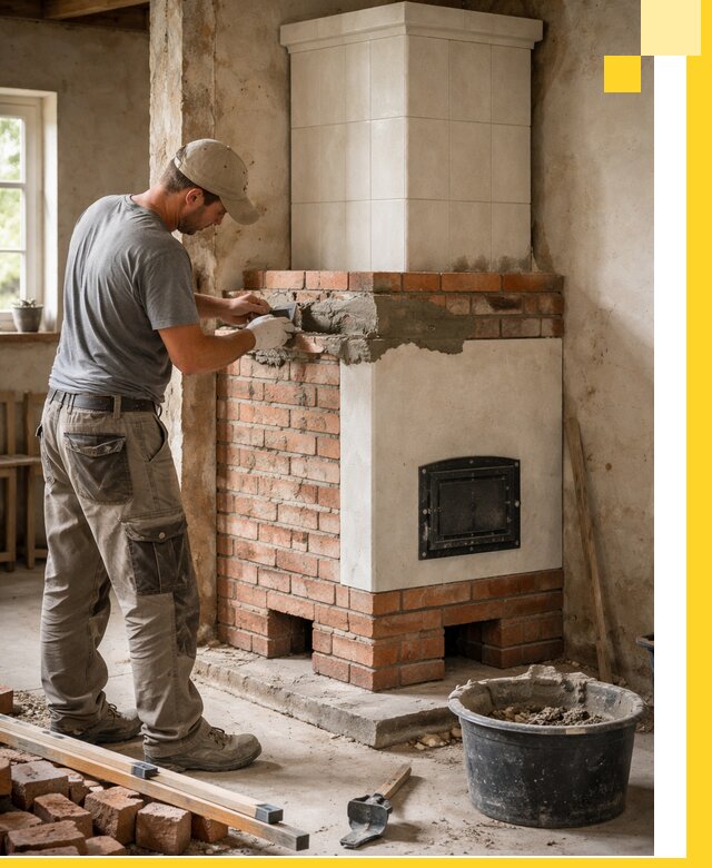 Изготовление и установка печей-голландок под ключ в Краснокаменске