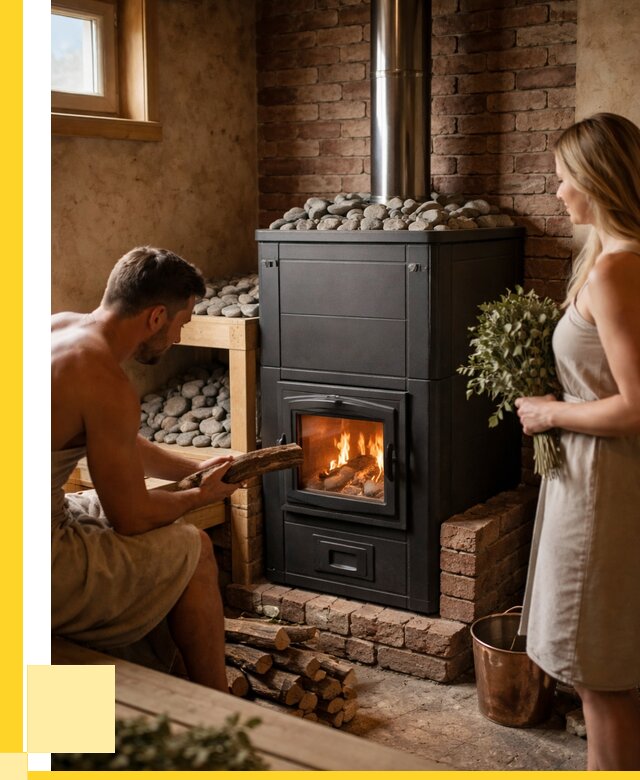 Кирпичная печь для бани на заказ в Краснокаменске от 56216 р. | ЭриданКсн