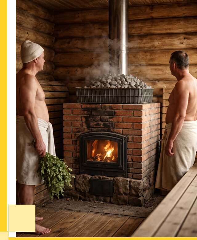 Печи для парной в Краснокаменске под ключ от 66437 р. - ЭриданКсн