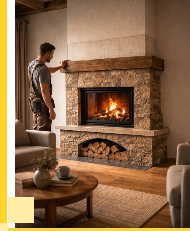 Печи камины для дома под ключ в Краснокаменске от 56216 р. | ЭриданКсн