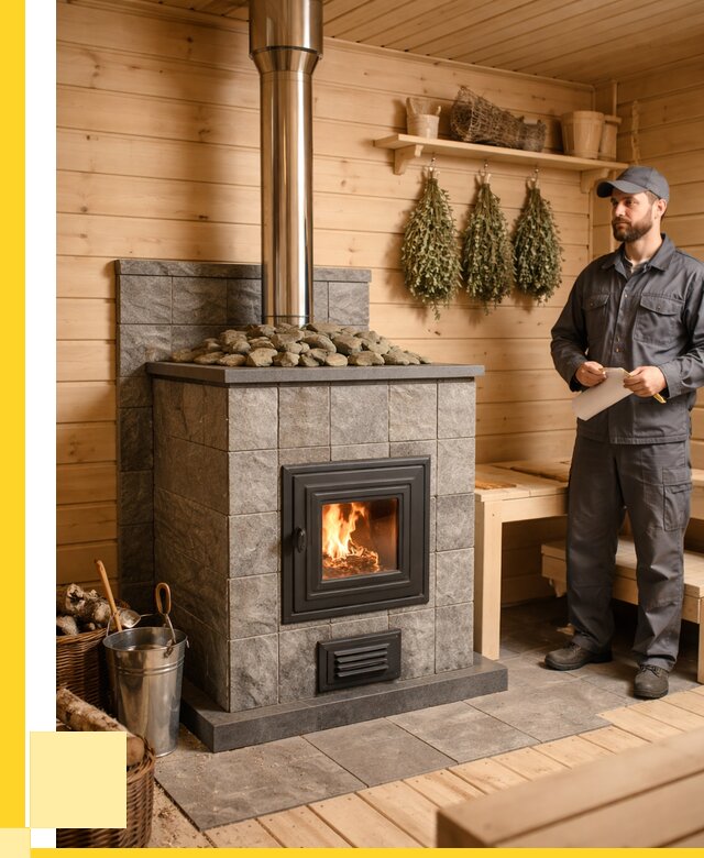 Печи для бани под ключ в Краснокаменске от 122652 р. | ЭриданКсн