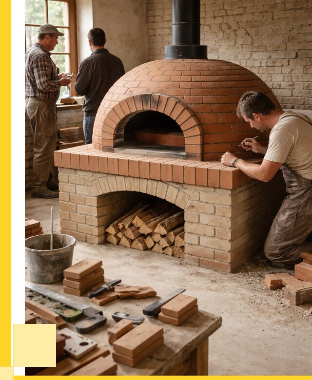 Помпейская печь дровяная для пиццы в Краснокаменске | ЭриданКсн от 204420 р.