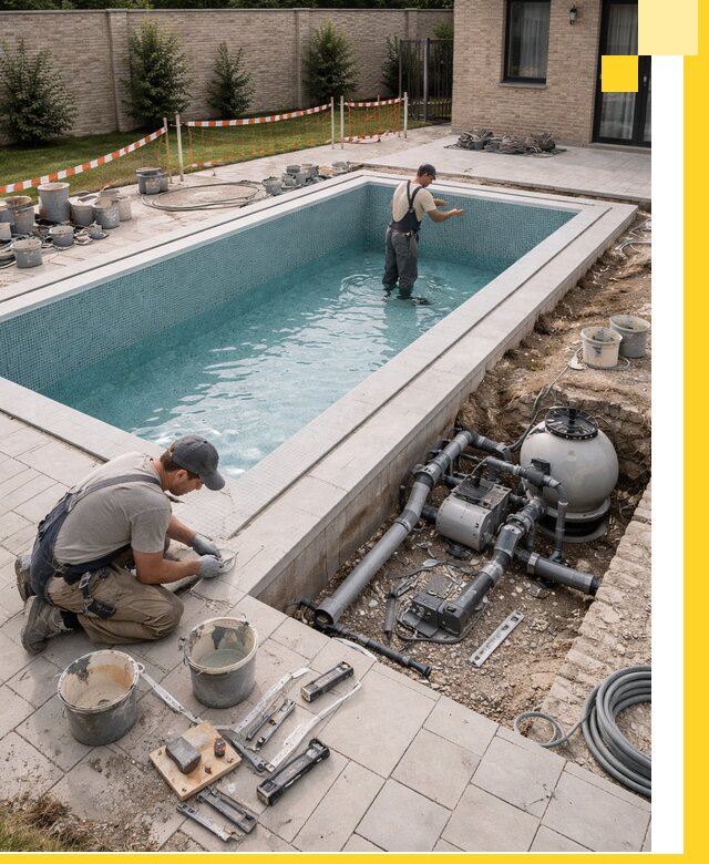 Строительство бассейнов под ключ в Краснокаменске: проекты и монтаж