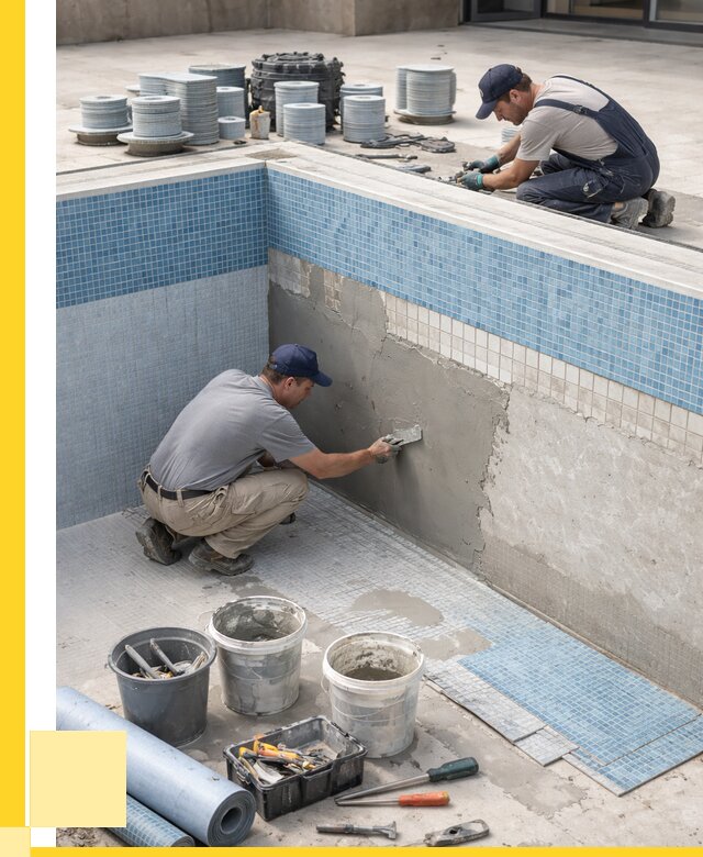 Ремонт и обслуживание бассейнов в Краснокаменске от 25553 р. | ЭриданКсн