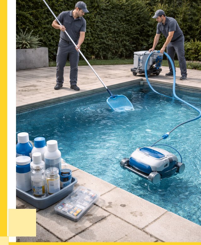 Чистка бассейнов в Краснокаменске роботами, от 4599 р. | ЭриданКсн