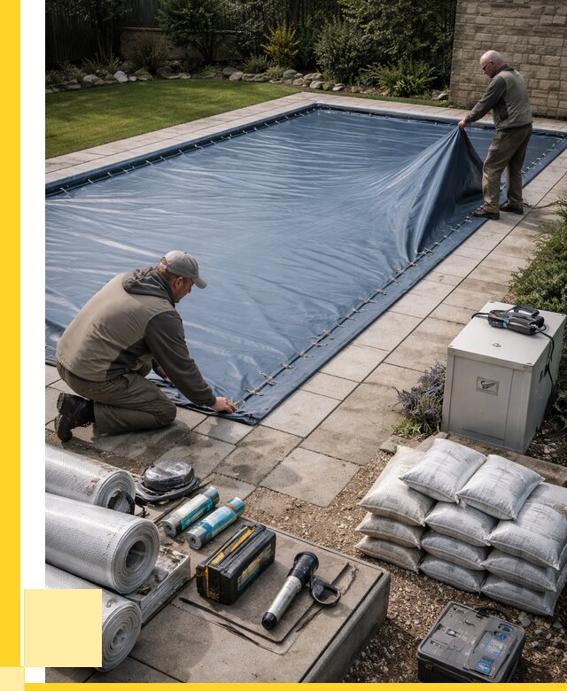 Консервация бассейнов в Краснокаменске под ключ от 6644 р. | ЭриданКсн