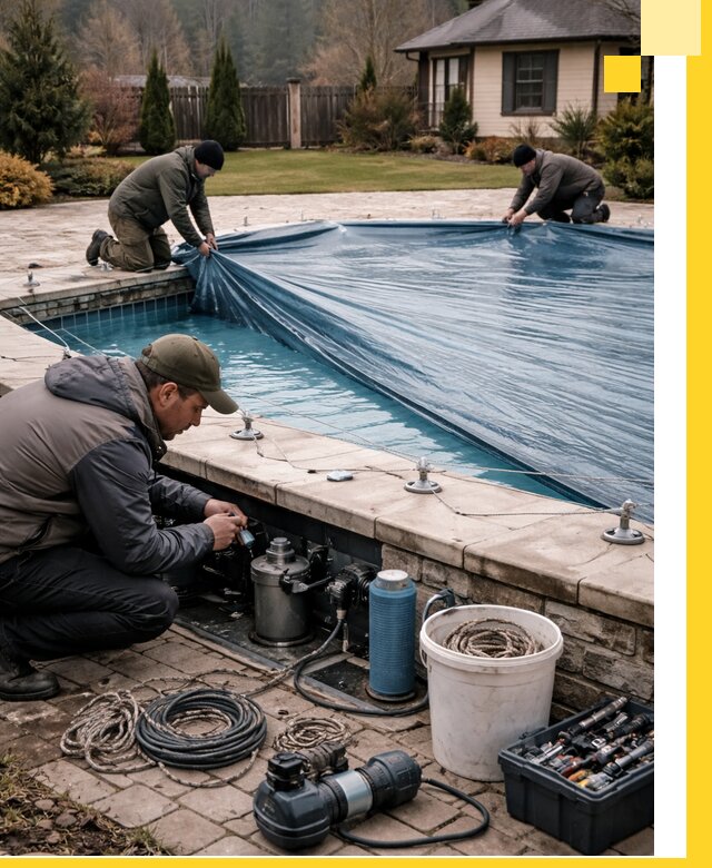 Консервация бассейнов в Краснокаменске: подготовка к длительному хранению