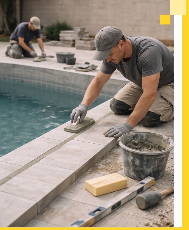 Отделка бассейнов в Краснокаменске: декоративная отделка и гидроизоляция