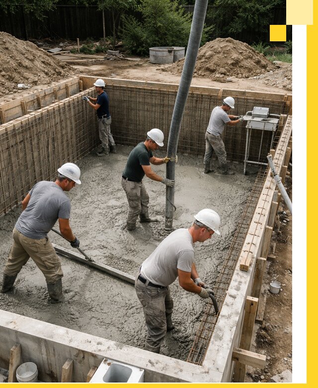 Строительство бетонных бассейнов под ключ в Краснокаменске