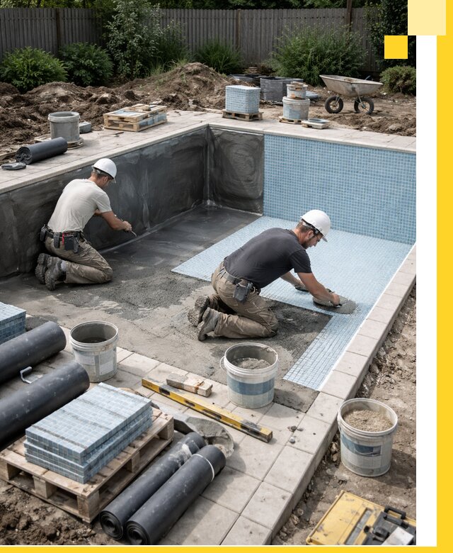 Проектирование и строительство стационарных бассейнов в Краснокаменске