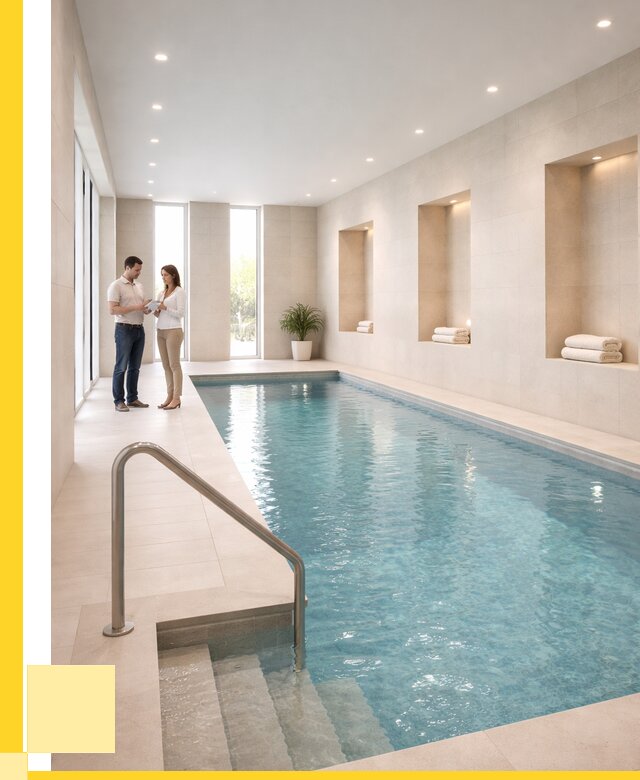 Бассейны в помещении под ключ в Краснокаменске от 1533150 р. | ЭриданКсн