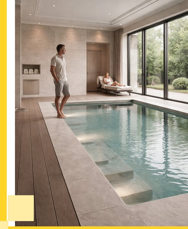 Бассейны в коттедже под ключ в Краснокаменске от 1226520 р. | ЭриданКсн