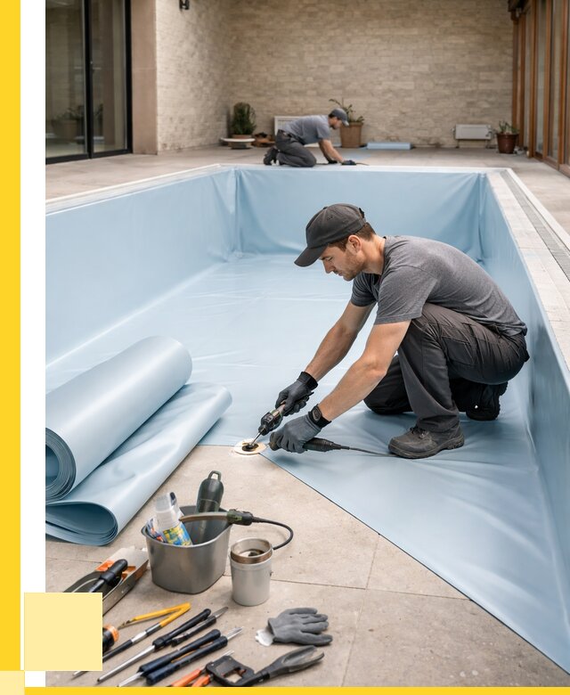 Пленка ПВХ для бассейнов в Краснокаменске от 2555 р. | ЭриданКсн