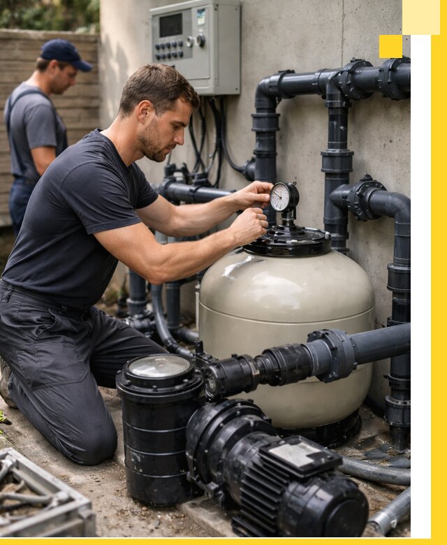 Поставка и монтаж фильтровального оборудования для бассейнов в Краснокаменске