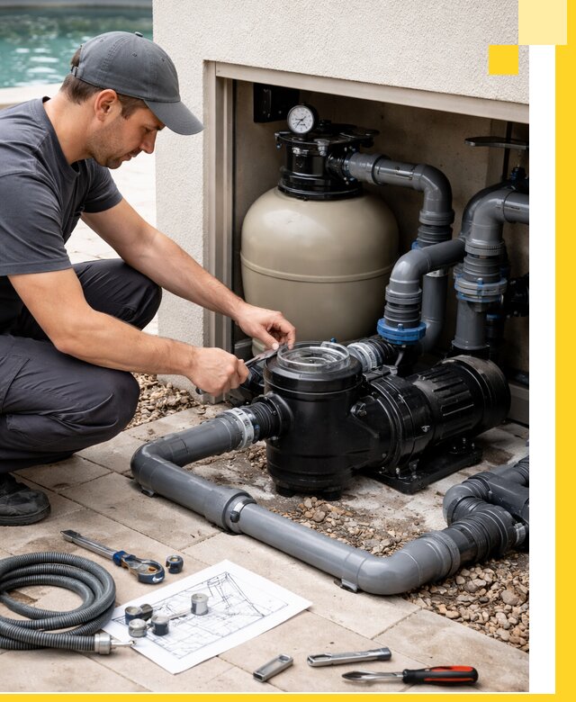 Поставка, монтаж и сервис насосов для бассейнов в Краснокаменске