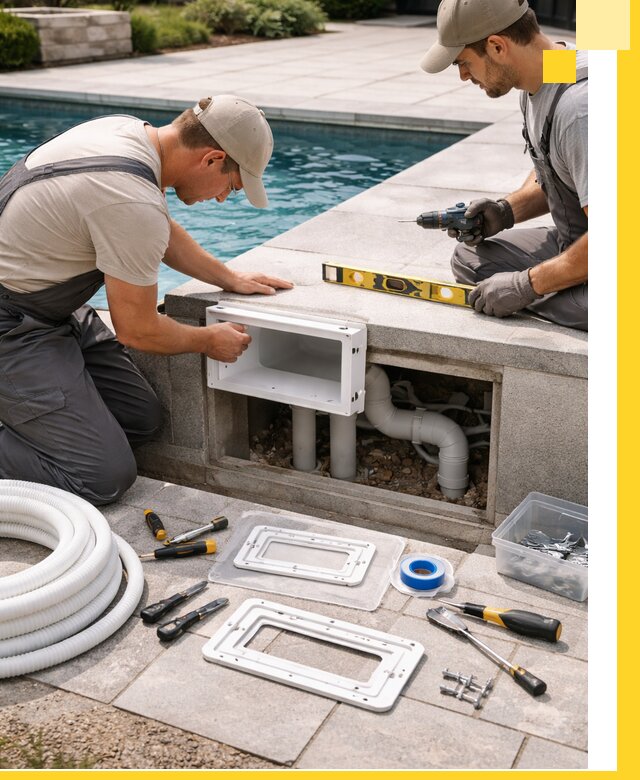 Поставка и установка скиммеров для бассейнов в Краснокаменске