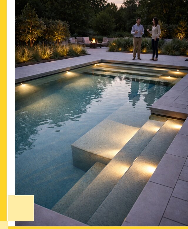 Освещение бассейнов в Краснокаменске под ключ от 25553 р. | ЭриданКсн