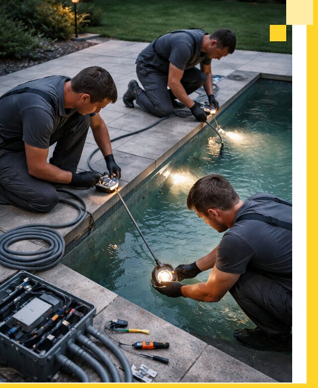 Профессиональное освещение бассейнов в Краснокаменске: дизайн и монтаж