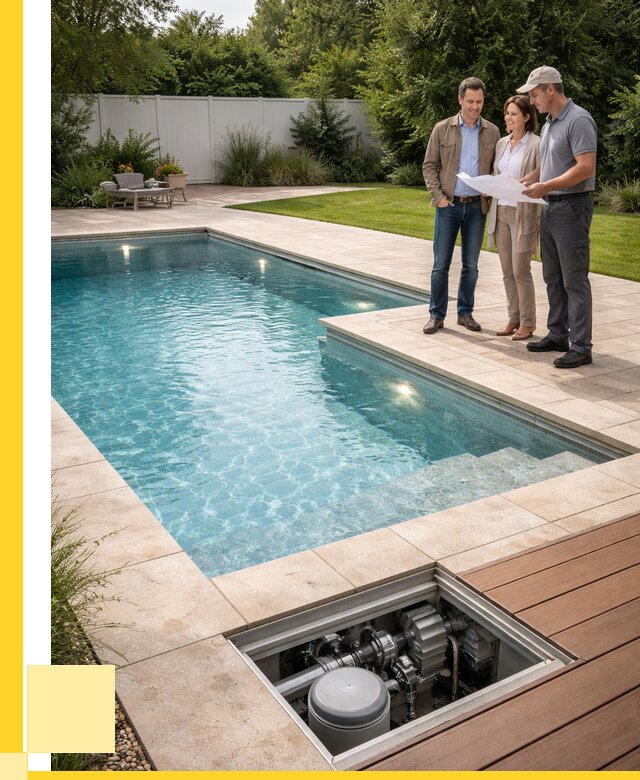 Плавательные бассейны под ключ в Краснокаменске от 817680 р., ЭриданКсн