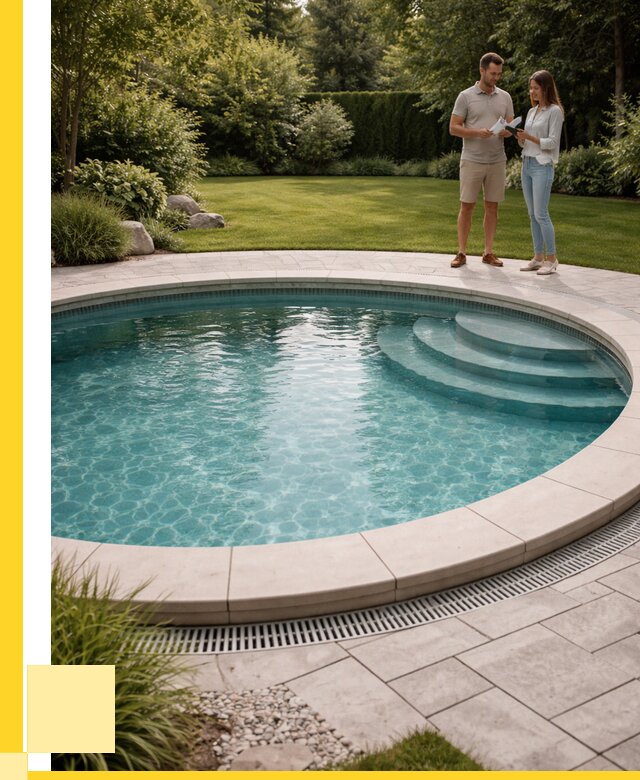 Круглые каркасные бассейны купить в Краснокаменске от 255525 р. | ЭриданКсн