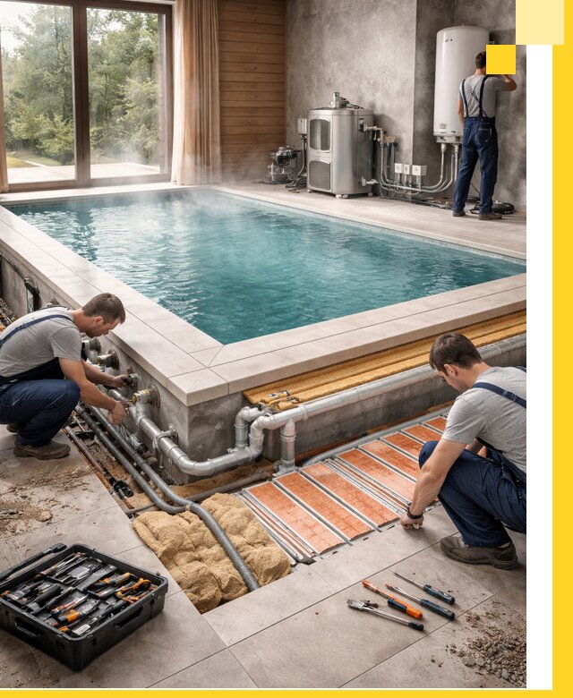 Проектирование и строительство тёплых бассейнов в Краснокаменске