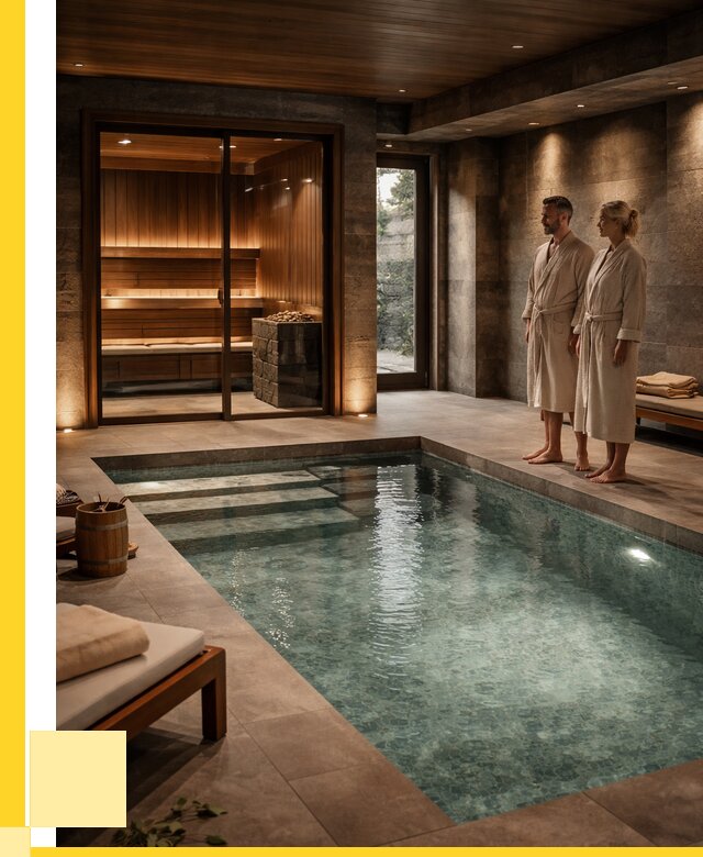 Сауна с большим бассейном в Краснокаменске от 1226520 р. ЭриданКсн