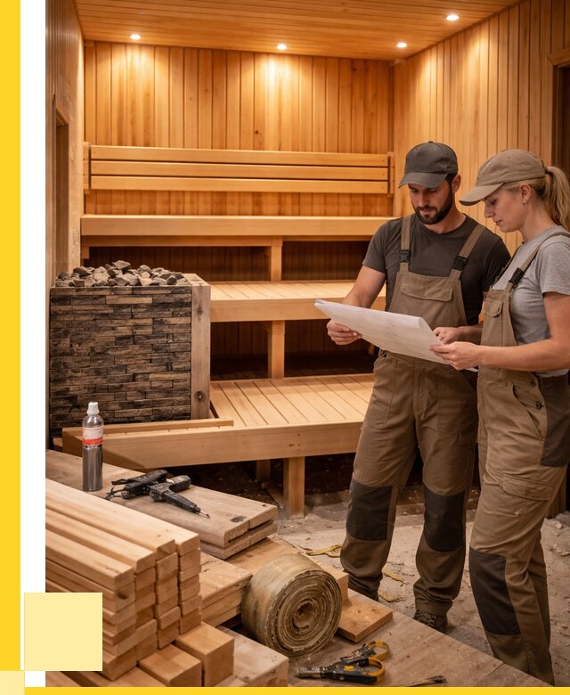 Строительство саун в Краснокаменске под ключ от 255525 р., ЭриданКсн