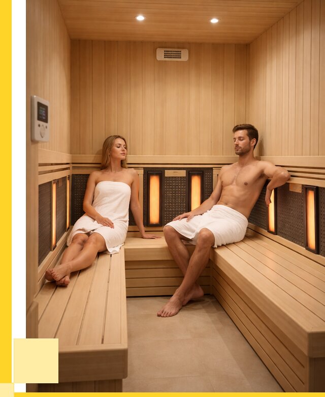 Инфракрасная сауна купить в Краснокаменске от 122652 р. ЭриданКсн