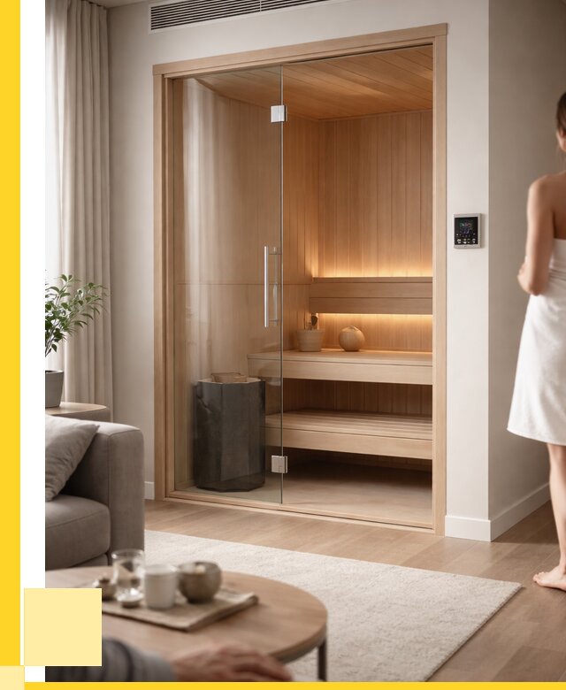 Сауна в квартире под ключ в Краснокаменске от 122652 р. ЭриданКсн