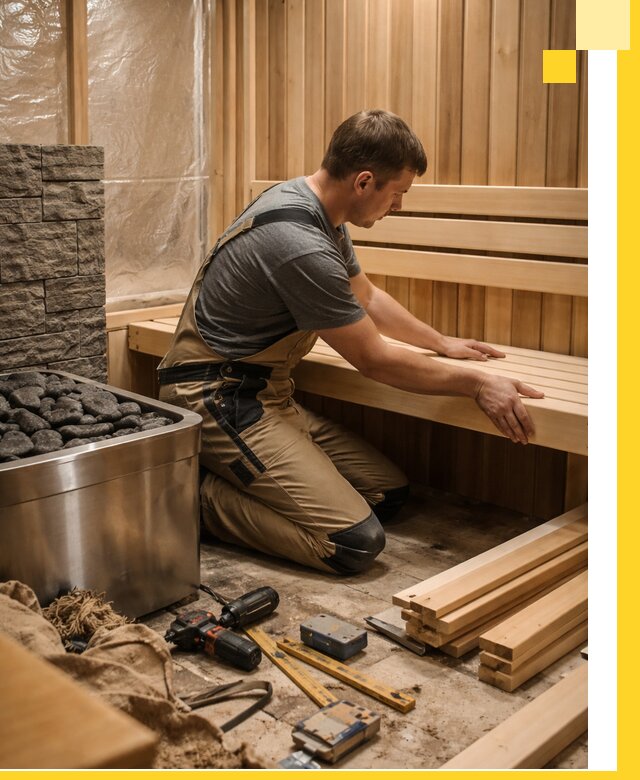 Сауны для дома под ключ с проектированием и монтажом в Краснокаменске