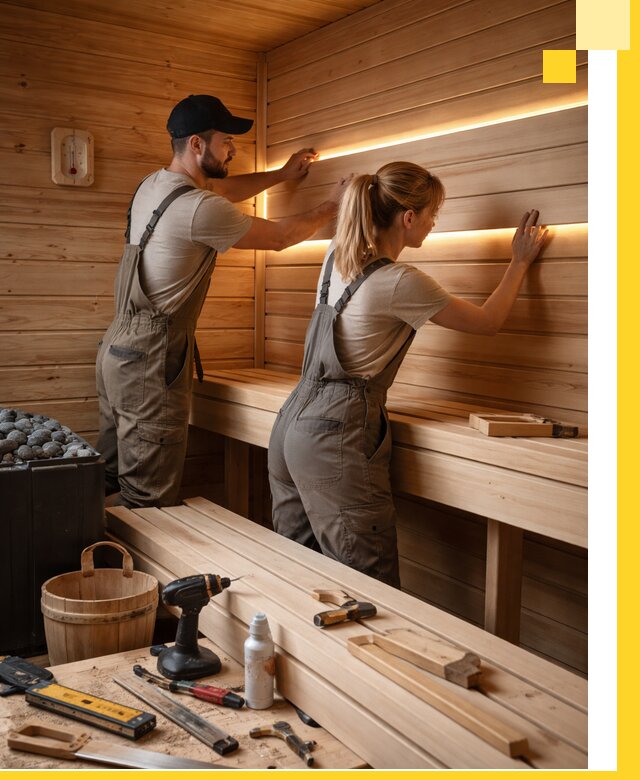 Дизайн саун и бань под ключ с индивидуальным проектом в Краснокаменске