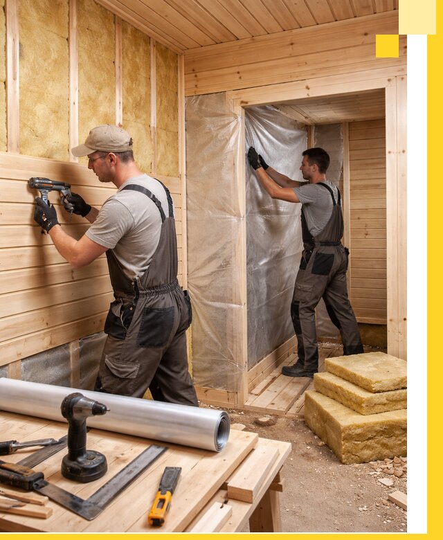 Бани под ключ в Краснокаменске с проектом и полным монтажом