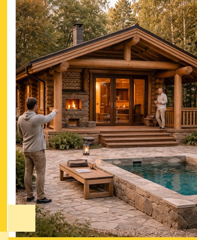 Проекты бань и хамам в Краснокаменске от 25553 р. | ЭриданКсн