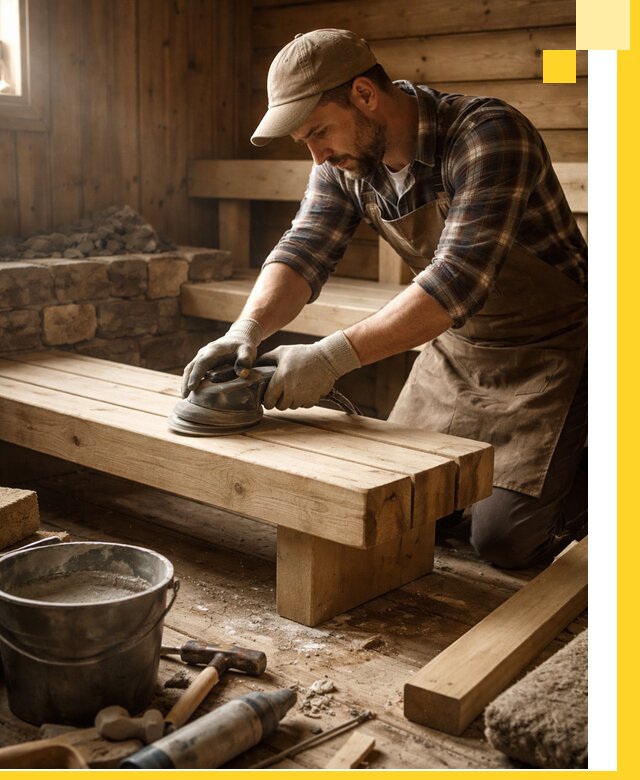 Ремонт бань под ключ в Краснокаменске с гарантией качества и сроков