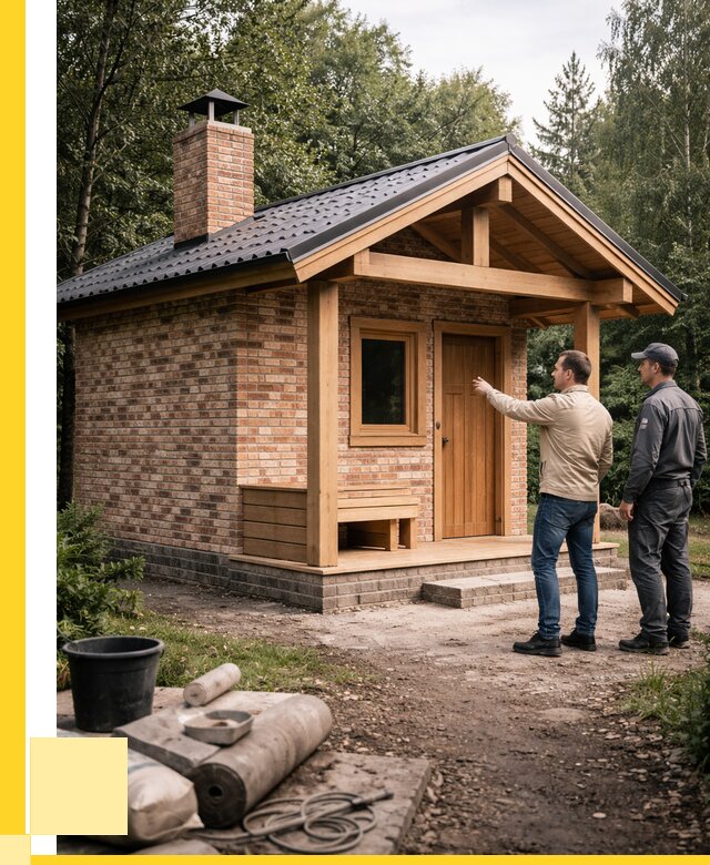 Кирпичные бани и печи в Краснокаменске от 357735 р. | ЭриданКсн