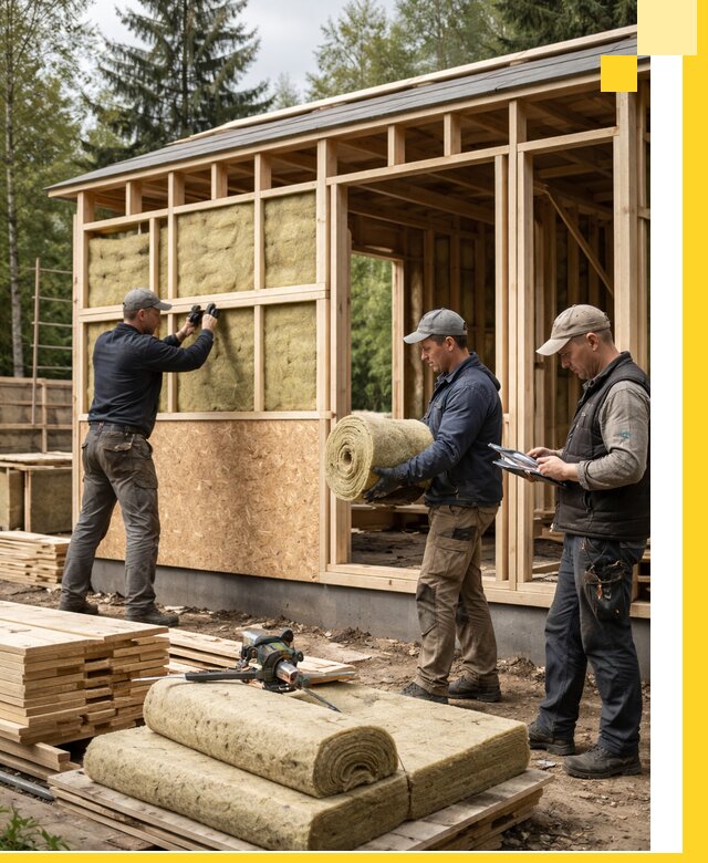 Проектирование и строительство каркасных бань в Краснокаменске под ключ