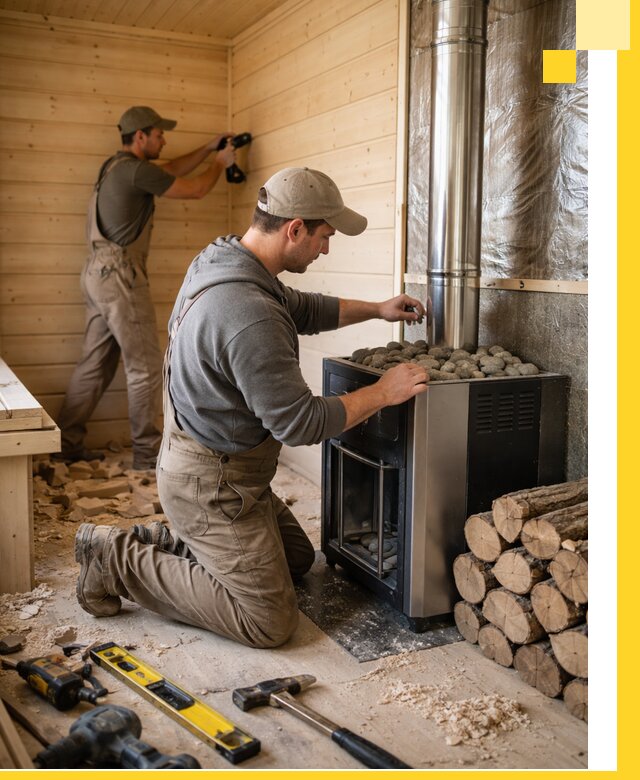 Строительство деревянных бань под ключ в Краснокаменске проекты и монтаж