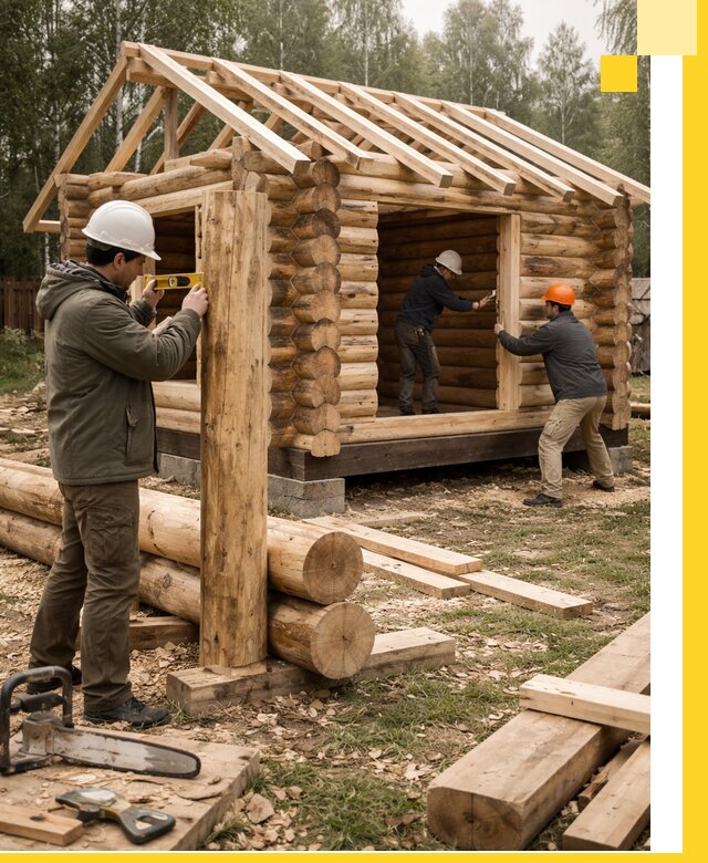 Строительство бань для дачи под ключ в Краснокаменске с доставкой и монтажом